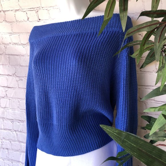 ULTRA GLAM KNIT CROP SWEATER - Picture 2 of 4